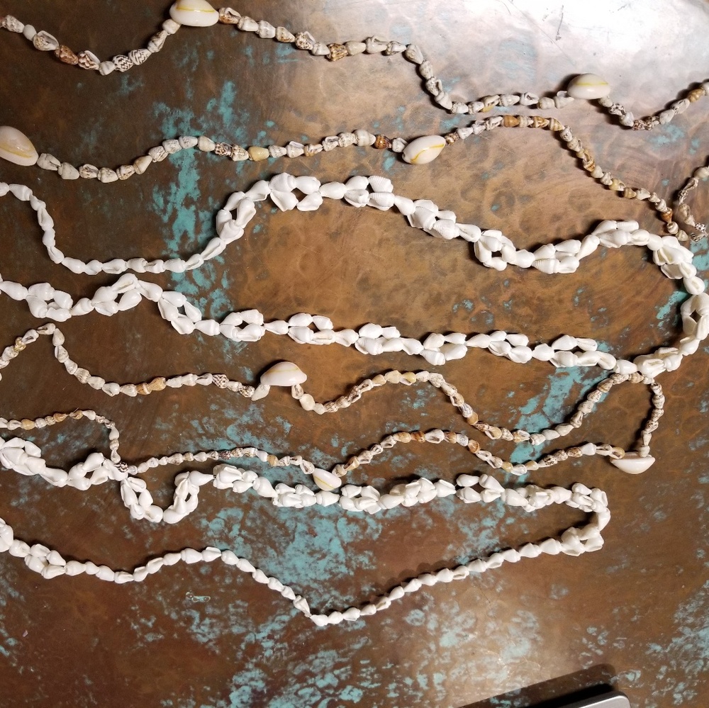 Shell necklaces (all 4)
